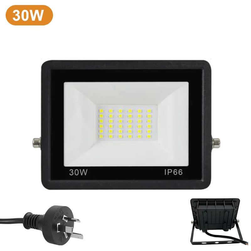 LED Flood Light 30W 50W 100W 150W 200W 300W Outdoor Security Garden Lamp Security Lights IP66 Waterproof