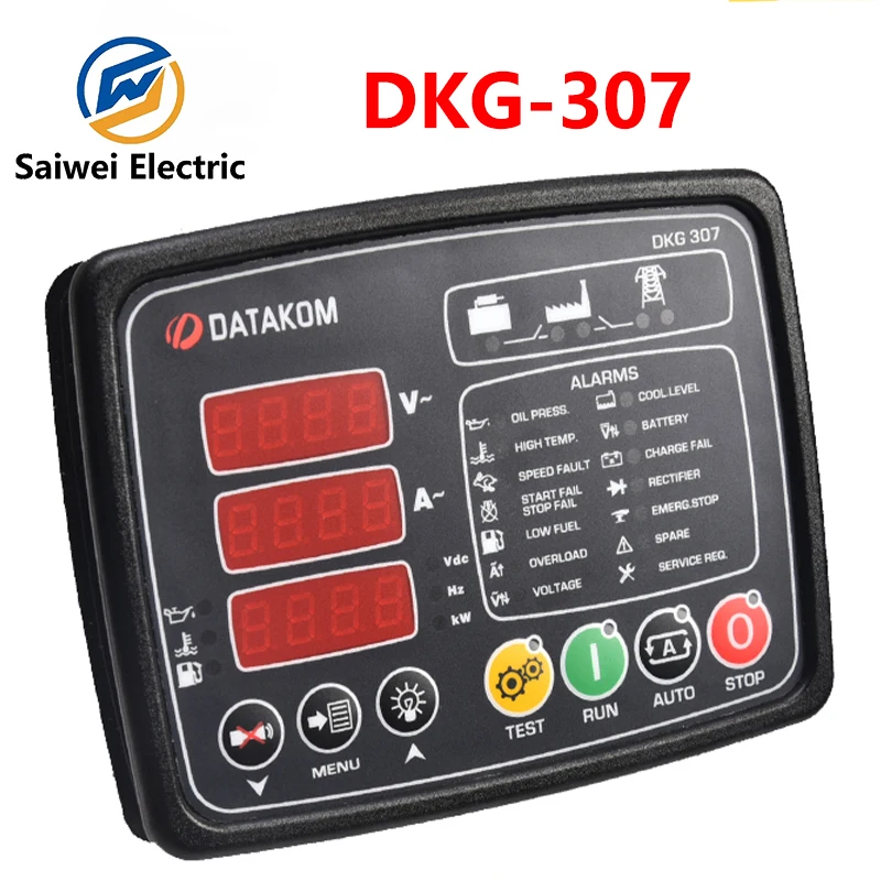 DATAKOM DKG307 MPU DKG-307-MPU geradorulo controlador painel mpu amfgerador controlador de furhas de rede autom