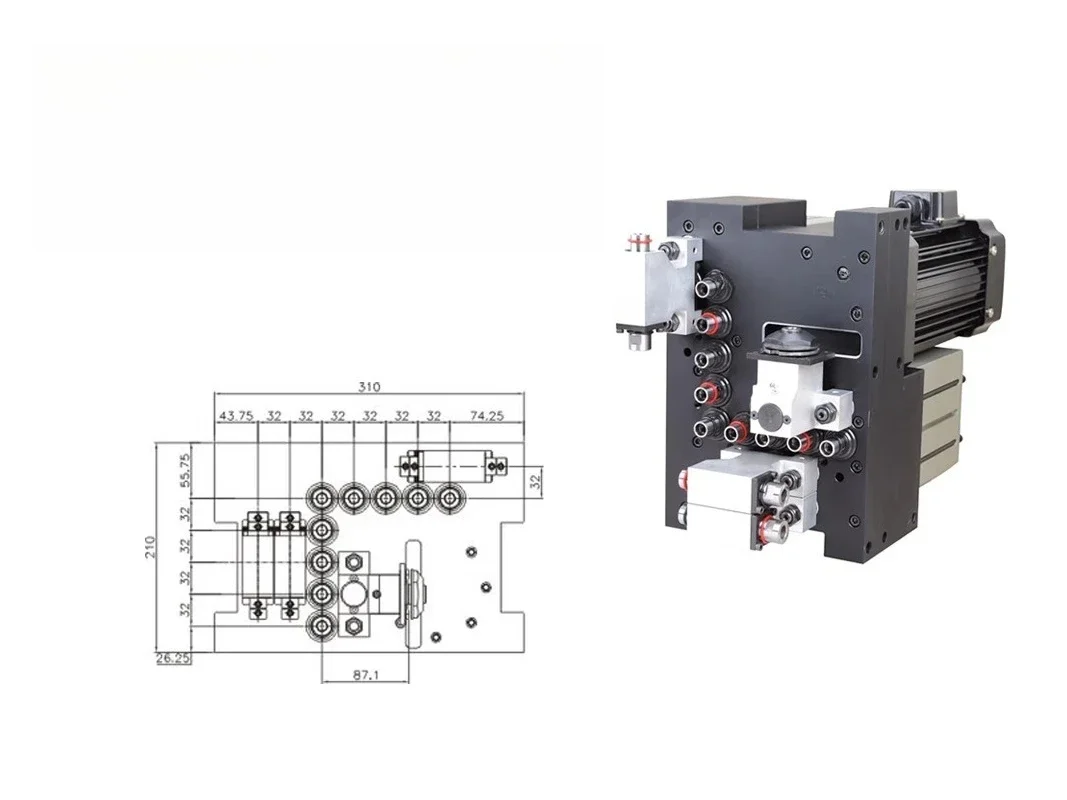 Woodworking Machinery Accessories Protean Boring Head for CNC Comprehensive Upgrade of Core Power Drilling Head Group