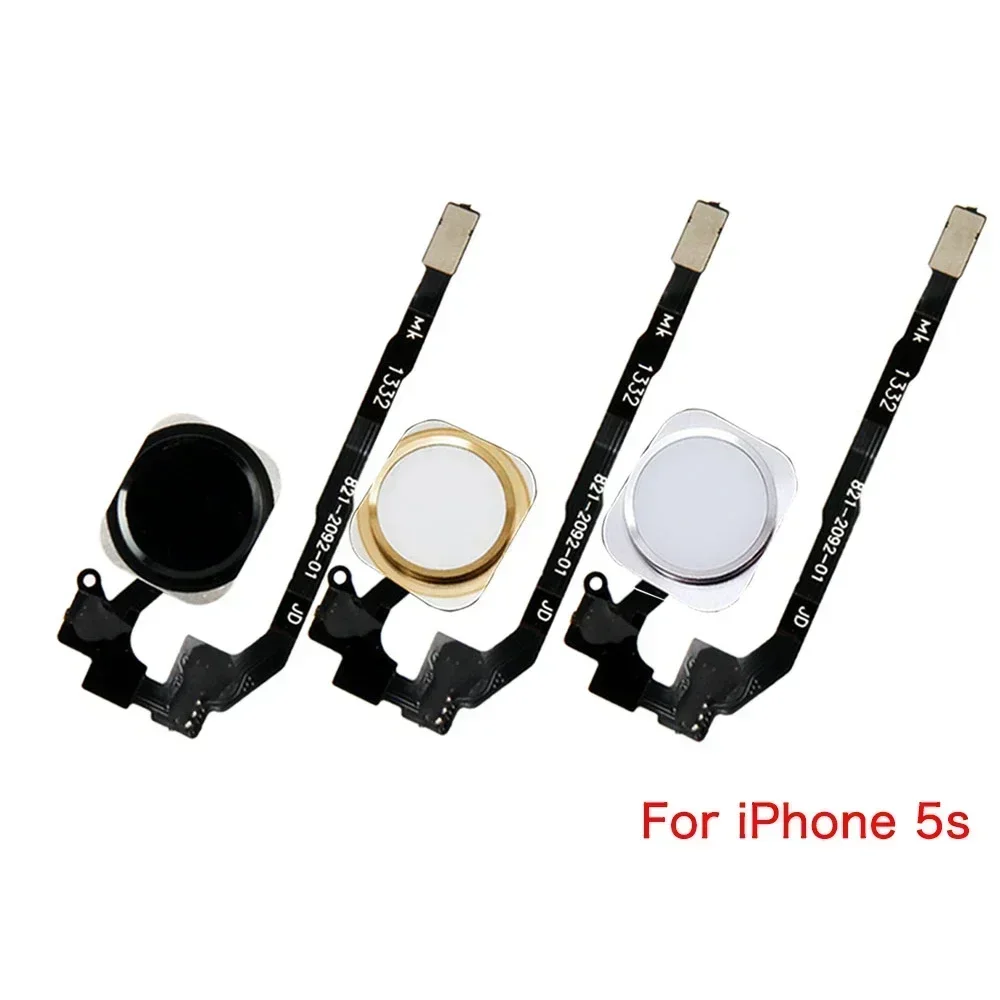 Home Button Flex for IPhone 5s 6 6P 6s 7 7P 8 Plus Menu Homebutton Main Key Flex Cable Replacement