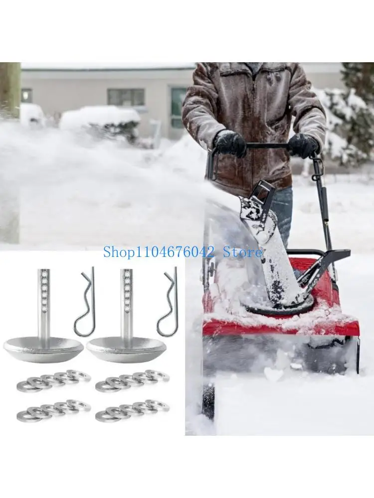 652F Efficient Snow Plows Footwear robusts  Snow Plows Glides Upgrades for Better Control