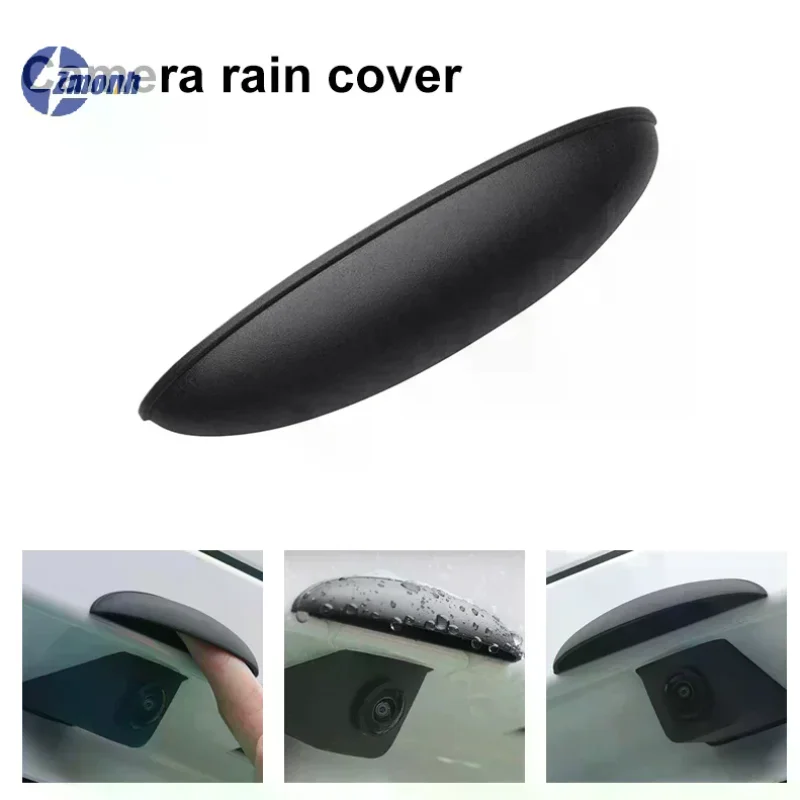 New！Car Rear Camera Rain Cover Automobile Rear View Reversing Camera Rain Shield Waterproof Rainproof Protector Car Accessories