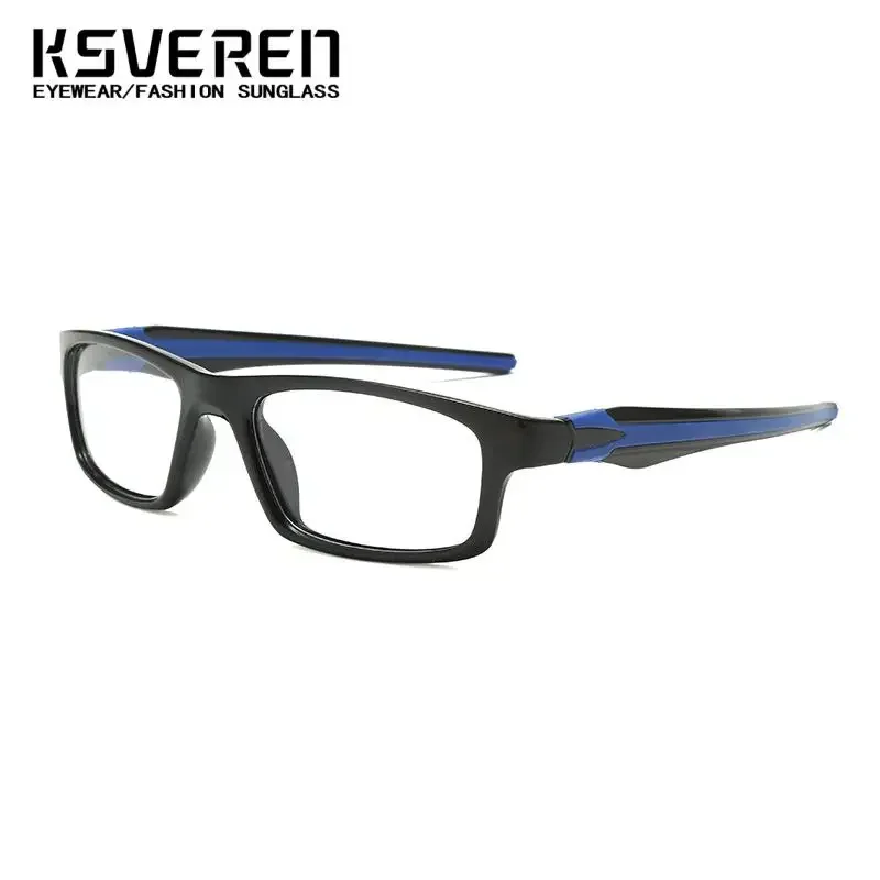 KSVEREN Classic Sport Blue Light Blocking Reading Glasses For Men Optical Prescription Glasses Eyeglass Frame Presbyopia Mirror