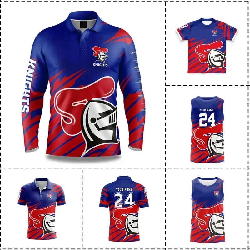 

Customization 2024 Knights Fishing Shirt Rugby Jersey - Men's Size: S-5XL（Print Custom Name Number）