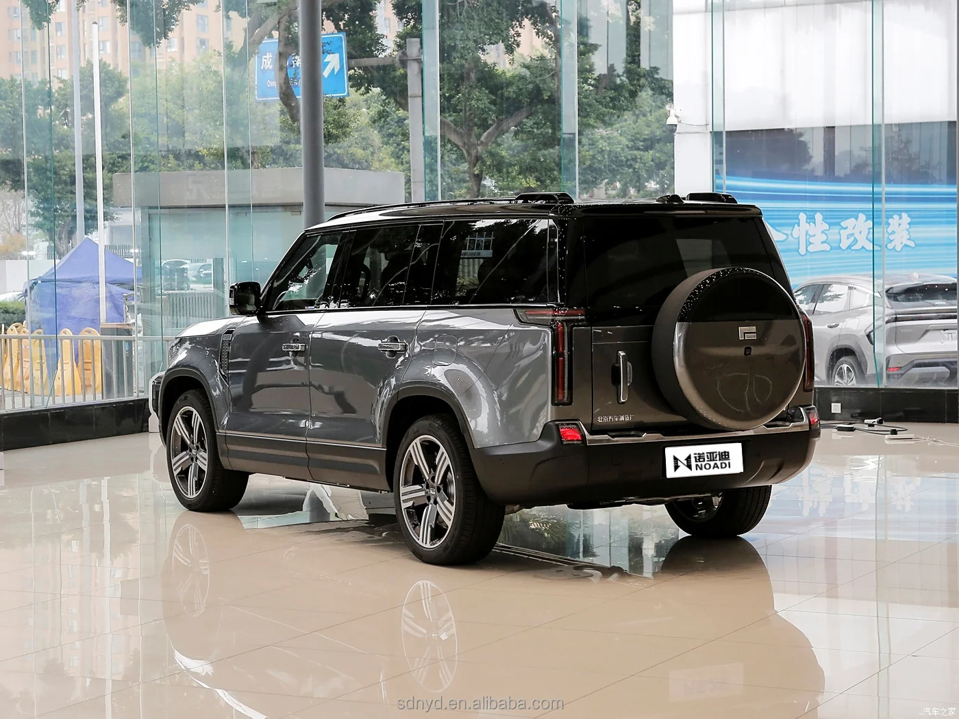 موديل جديد 2024 7 مقاعد سيارة SUV rox كبيرة Polar Stone 01 مع سيارة عالية السرعة للبيع على الطرق الوعرة مركبة ORV 1.5T 4WD نطاق ممتد