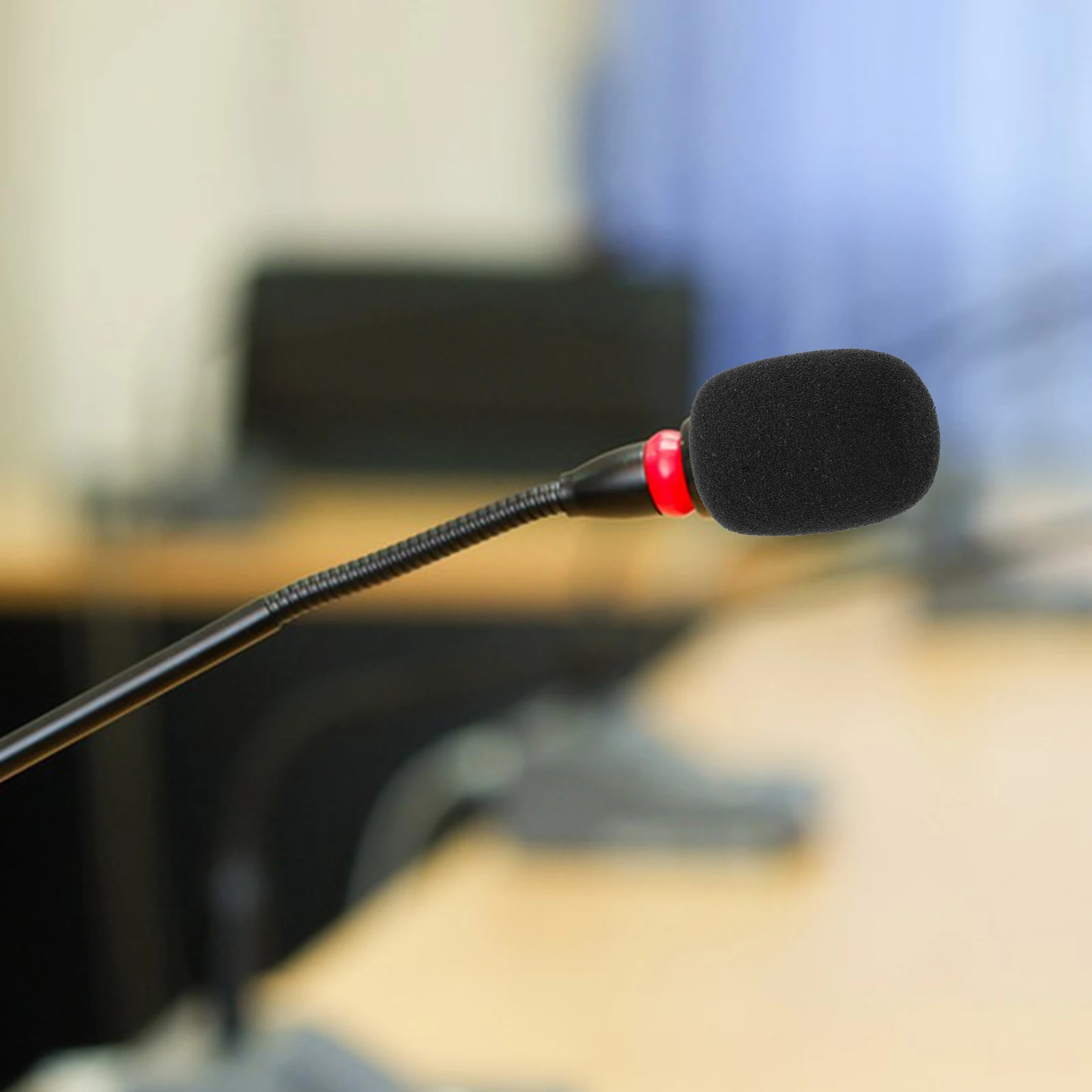 

10pcs Microphone Windscreen Sponge Covers For Lapel Headset Noise Reduction Clear Sound Soft Lightweight Windproof Protection