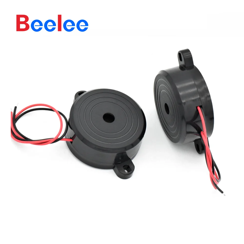 50PCS Beelee Piezo Active Buzzer 58*18mm 90dB Buzzer With Wire