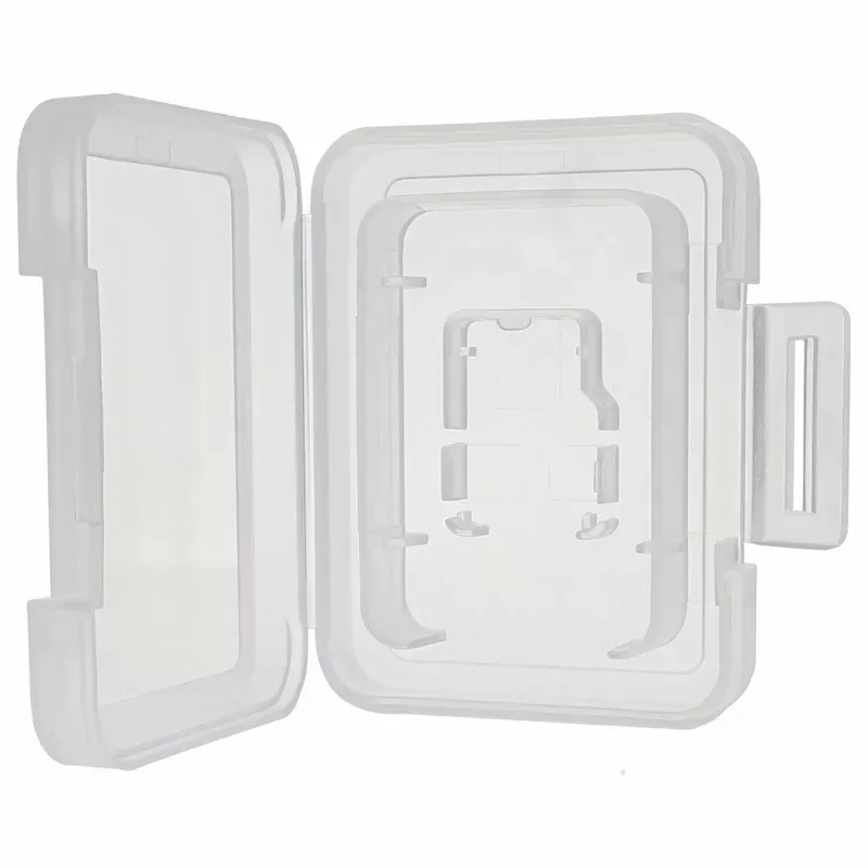 

for Switch Lite OLED Portable Single Game Dedicated TF Card Storage Holder Mini Case Protective Clear Box 10PCS