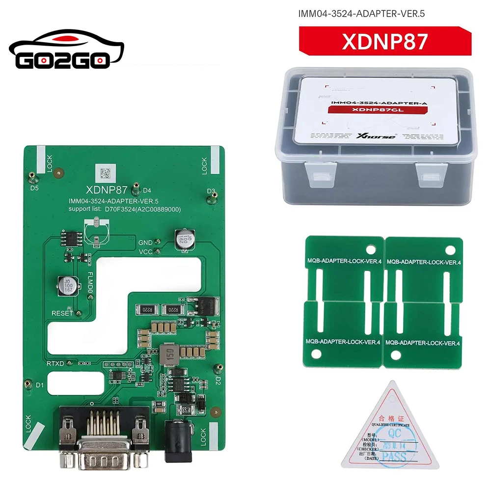 Xhorse XDNPM3GL MQB48 Solder-Free Adapter 13pcs Full Set Work with Multi-Prog, VVDI Prog, Key Tool Plus