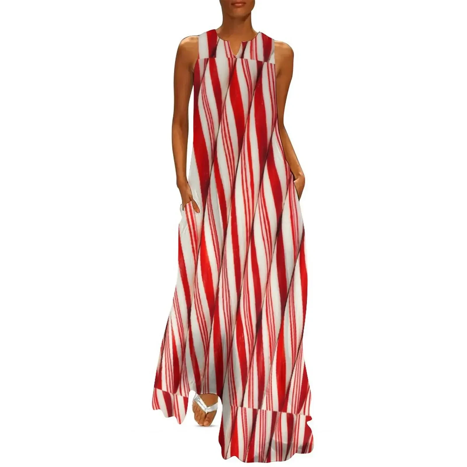

Candy Canes Long Dress Long dresses bandage dress elegant party dress for women 2025 women's summer 2025