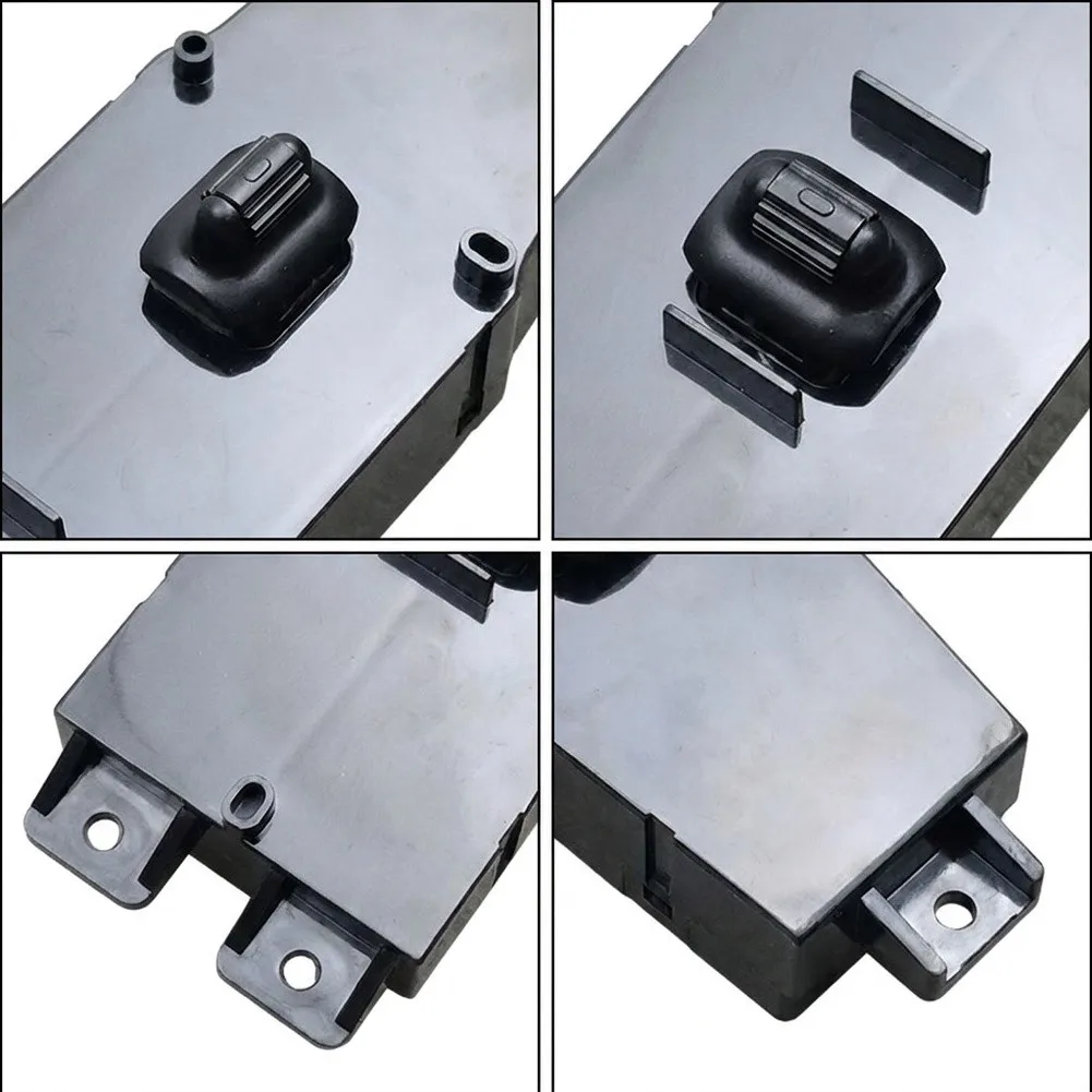 Auto Window Regulator Car Window Switch For Car Window Repair ABS Plastic Material Smooth Control Function Black