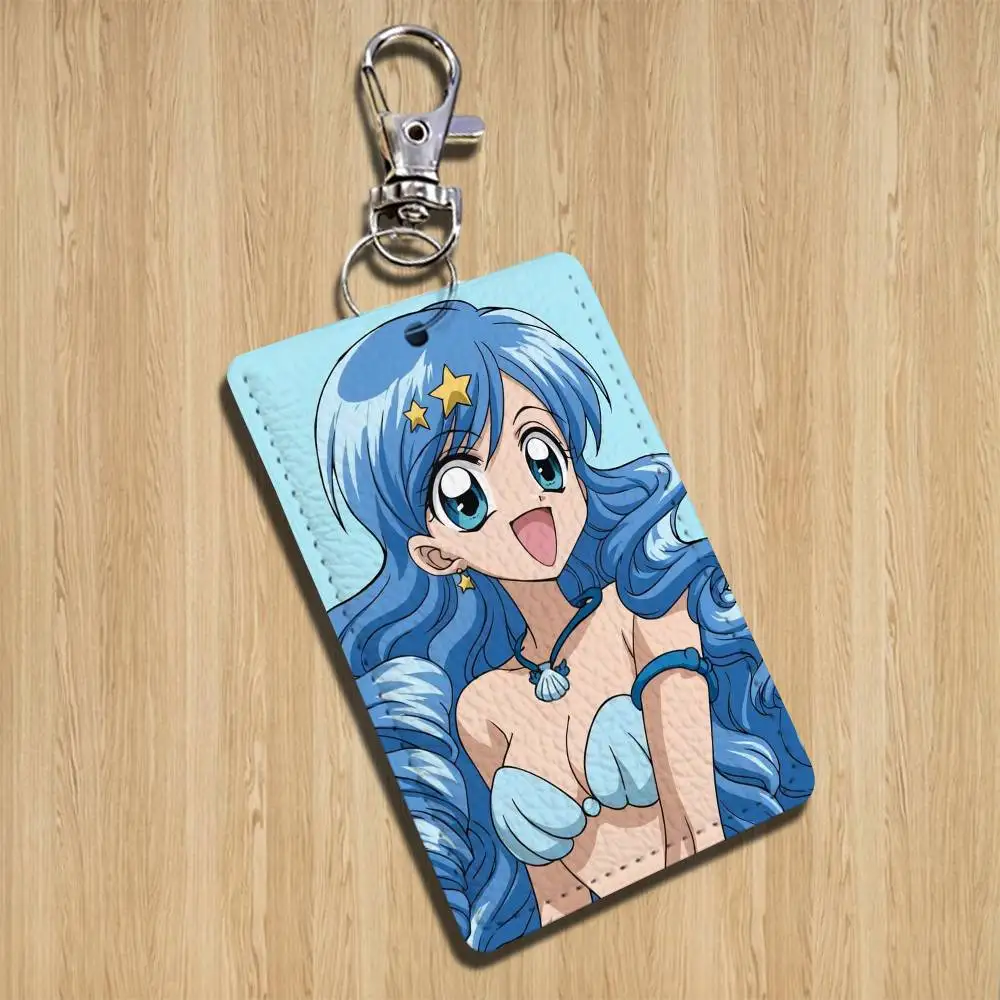 พวงกุญแจลายเมอร์เมดเมโลดี้ ปิชิ พิช เหมาะสำหรับใส่บัตรโดยสารรถไฟฟ้า บัตรธนาคาร บัตรรถโดยสาร ป้ายชื่อ กระเป๋าสตางค์ ลายพื้นผิว