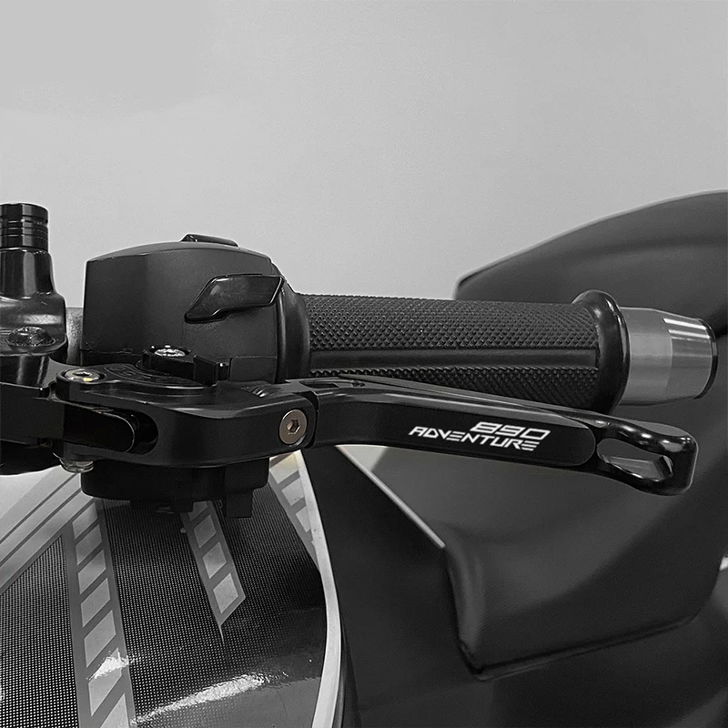 ل KTM 890 Adventure R S 890 ADV R 2019-2023 890 مغامرة دراجة نارية CNC مقبض العتلات طوي قابل للتعديل دواسة فرامل رافعة #5