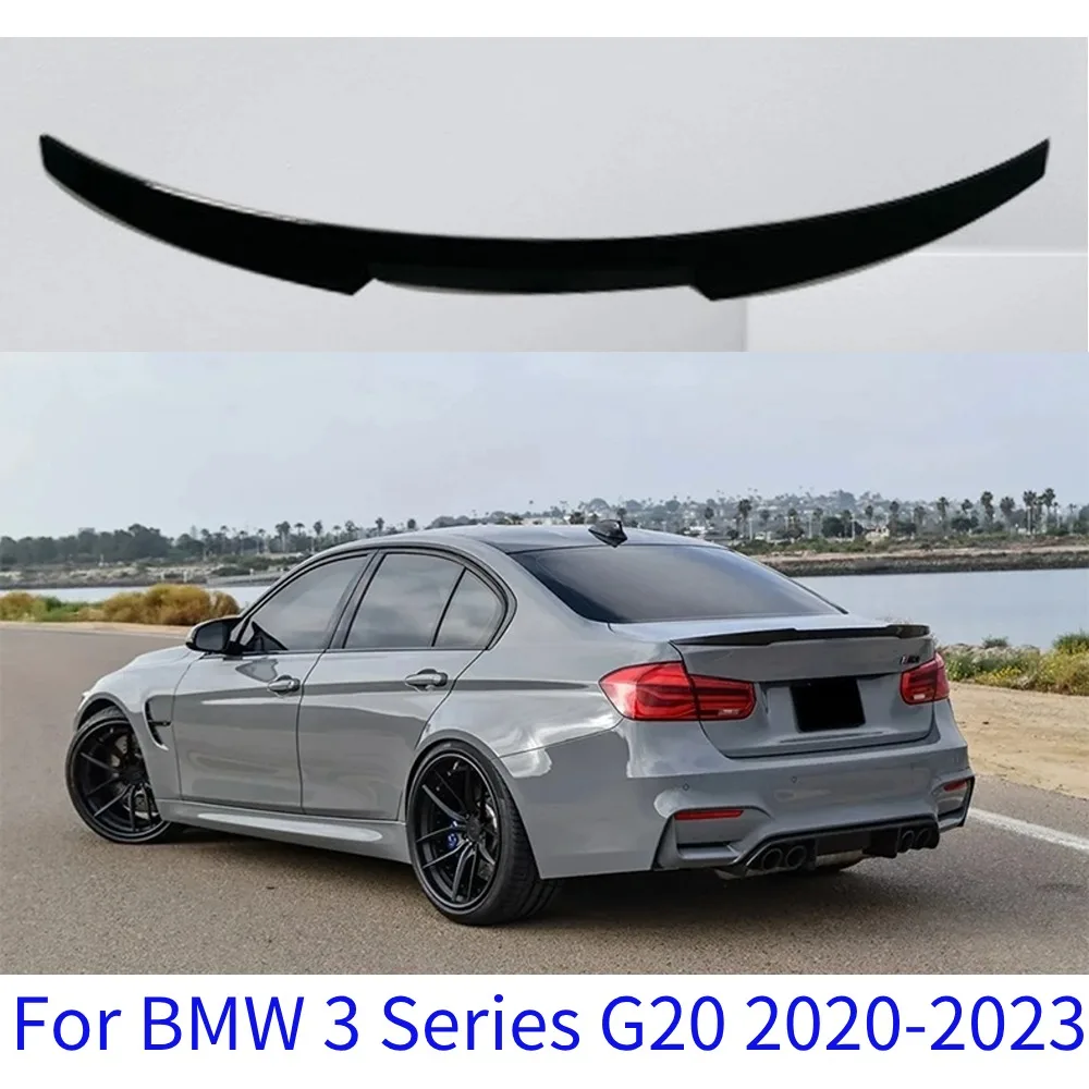 

For BMW 3 Series G20 2020-2023 Rear Trunk Lid Lip Spoiler Car Body Kit Tail Wing Decoration Accessory for Enhanced Vehicle Styli