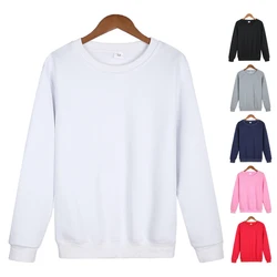 Men's Crew Neck Sweatshirt Thick Loose Fit Soft Basic Pullover Sweatshir Moisture Wicking & Breathable XS-3XL