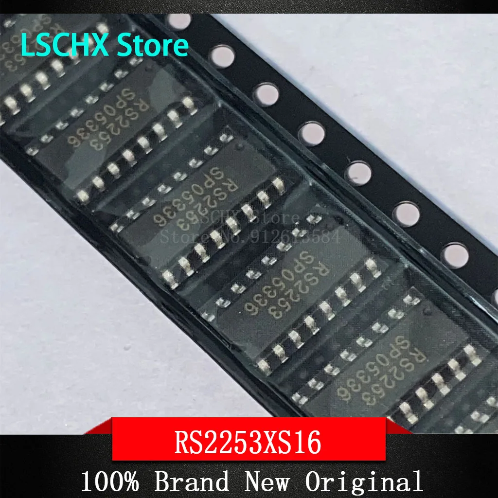 

10PCS RS2253XS16 SOIC-16 RS2253XTSS16 TSSOP-16 Analog switch multiplexer