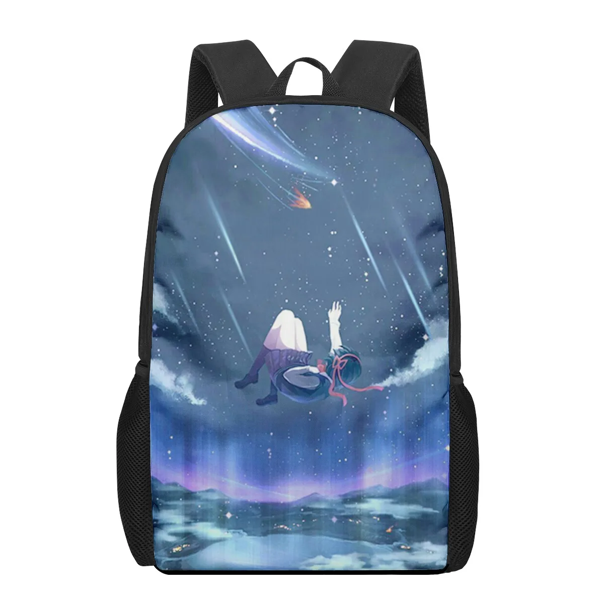 your name anime 16Inch 3D Print Children School Bags Orthopedic Backpack Kids School Boys Girls Mochila Infantil Children Book B