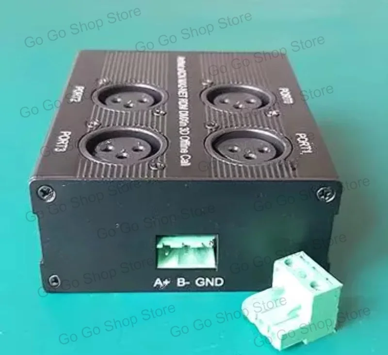 Portable DMX Stage Lighting Controller, Cassette Type LED Light DMX Console for Party Theater Stage Lighting Control