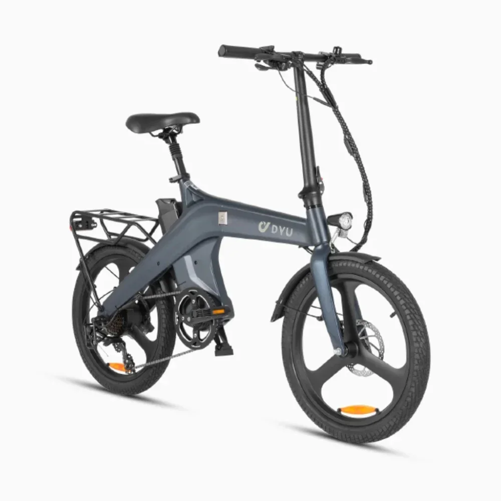 AliExpress Electric Bike DYU T1 250W Brushless Motor 36V10AH Lithium Battery Folding E-Bike Adult Commuting 20-inch Tires Electric Bicycle