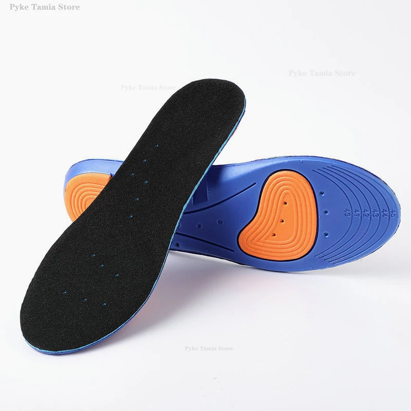Thickened Insoles Breathable Shock-absorbing Sports Insoles Man Women Comfortable Running Shoes Pads Wear Resistant Foot Cushion