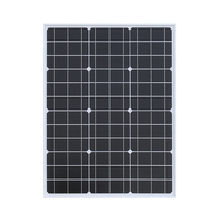 WUZECK 50 Watt Solar Panel Rigid Glass Solar Module 50W 18V Cell Battery charger Fast  home outdoor Car Boat camping 12V 24V 36V