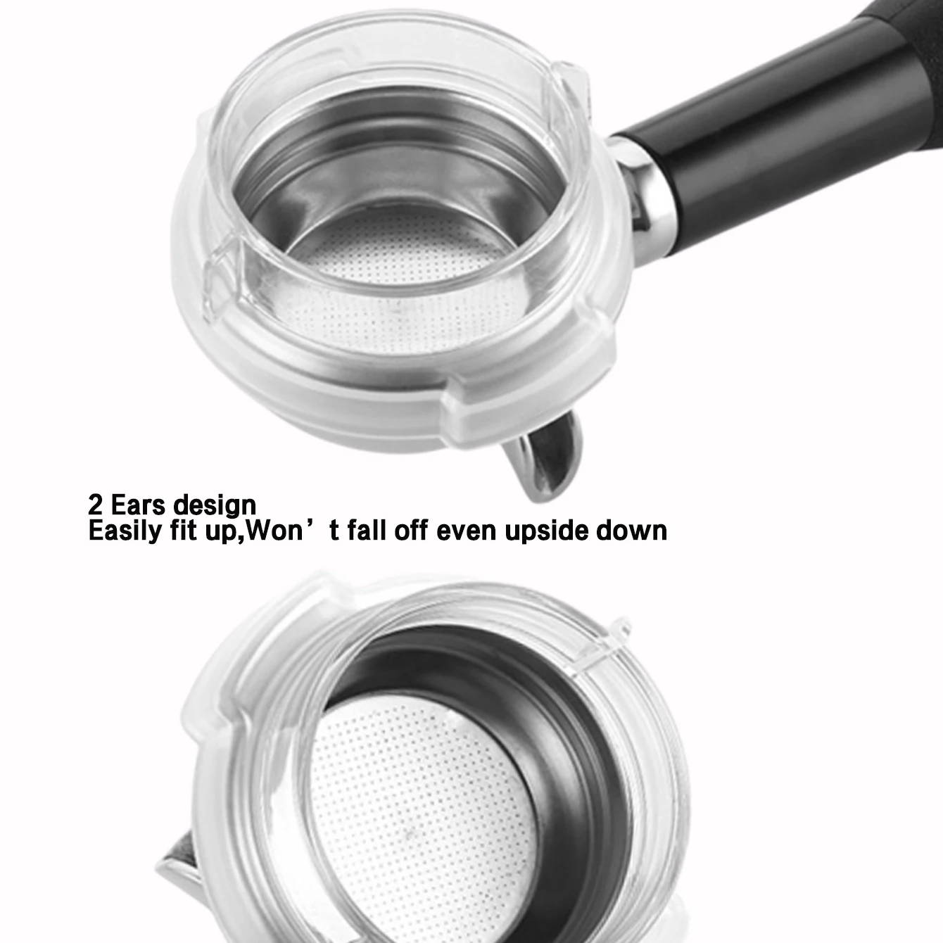 Embudo Dosificador de 58 mm para Máquinas de Espresso, Evita Derrames de Café, Fácil de Limpiar, Herramienta Duradera para Espresso