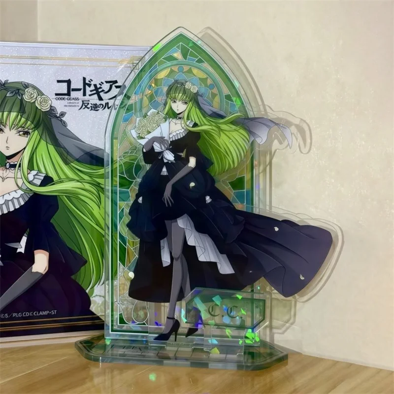 Аниме CODE GEASS: Лелуш Восставший противостоящим, С.С. Акриловая подставка для косплея, настольные фигурки, украшения, аксессуары для демонстрации, реквизит