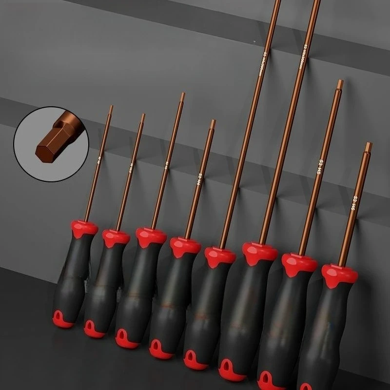 

Internal Hexagonal Screwdriver Small Wrench Hexagonal Star Set Tool Extended Straight Shank Hexagonal Edge Bicycle