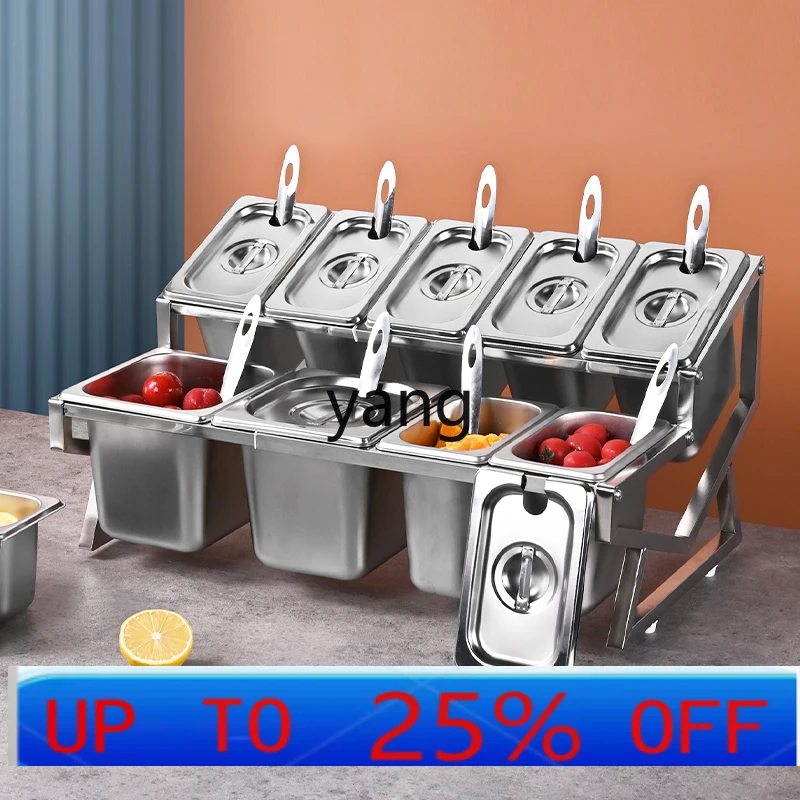 

LMM stainless steel parts basin rack jam box special score box for milk tea shop