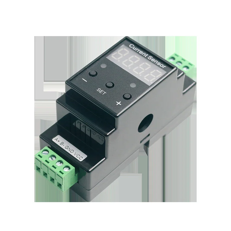 

Hall DC Current Sensor Module DC10-28V Rail Mountable Short Circuit Overcurrent Protection Detection Module