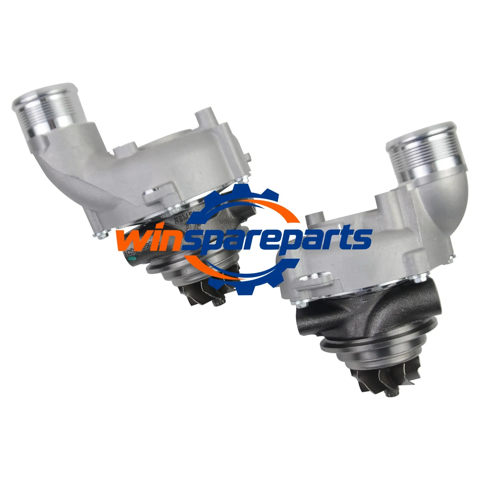 Fits For Audi S6 S7 A8 S8 CEUC CEUA 2pcs Turbo Turbocharger Compressor CHRA Core