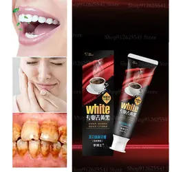 Hortelã Sabor Creme Dental Dentes Enzima Clareamento Fitato De Sódio Remover Efetivamente Placa Amarela Fumaça Mancha Limpeza Respiração Fresca