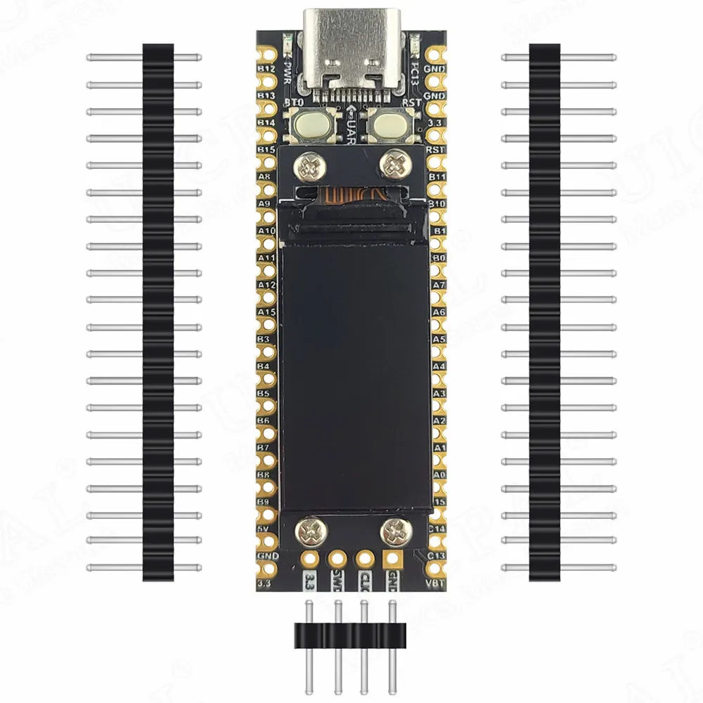 STM32F103C8T6 Development Board with 0.96 Inch TFT LCD Screen Display 8MB Flash MCU Minimum System Board STM32F103C6T6