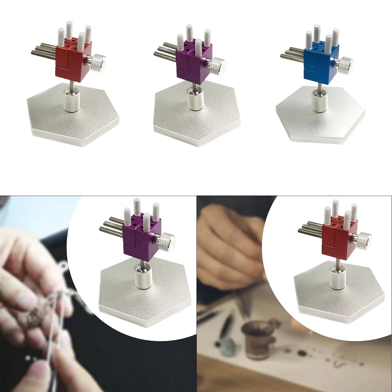 

Mini Vise Wear Resistant Repairing Tool for Watch Repairing Crafts Jewelry
