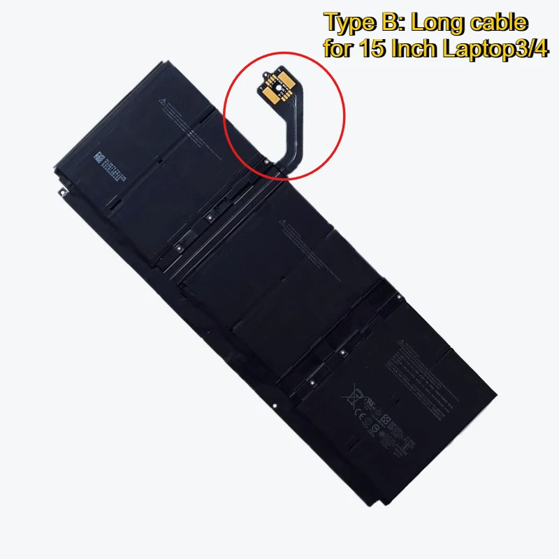 DYNT02 G3HTA057H Laptop Battery for Microsoft Surface Laptop 3/4/5 1978 1979 1950 1951 1952 1953 1958 1959 1867 1868 1872 1873 - Image 3