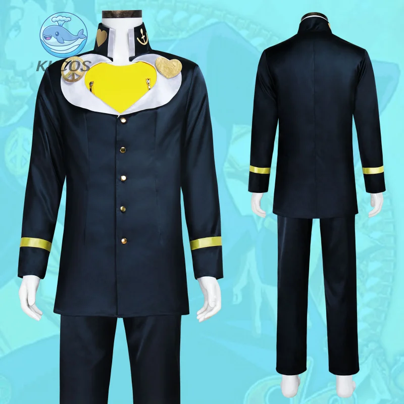 

Невероятные приключения ДжоДжо Хигашиката Джосуке, карнавальный костюм, мужская карнавальная форма на Хэллоуин, Рождественский реквизит, ролевая игра KKCos