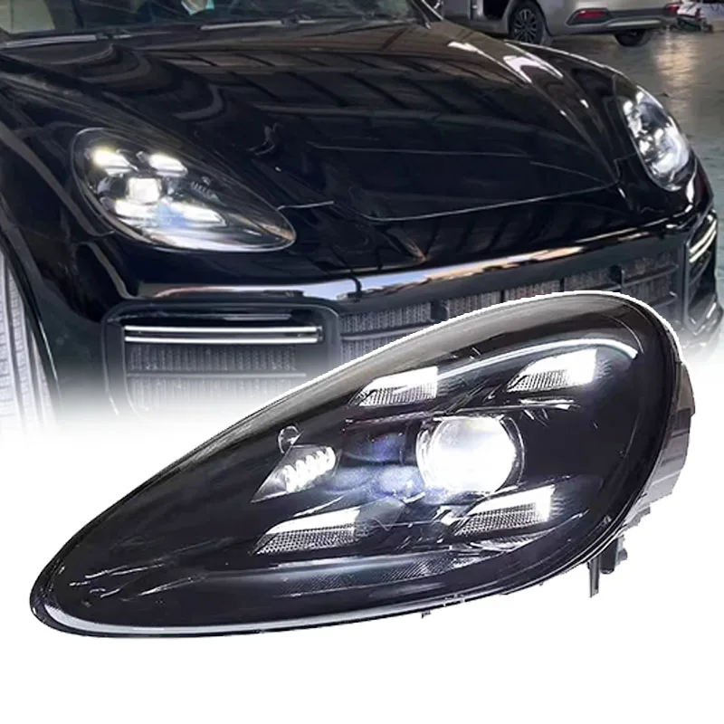 Light Emitting Diode Headlight for Cayenne 2011-2017 Projector Lens Dynamic Signal Headlight Front Drl