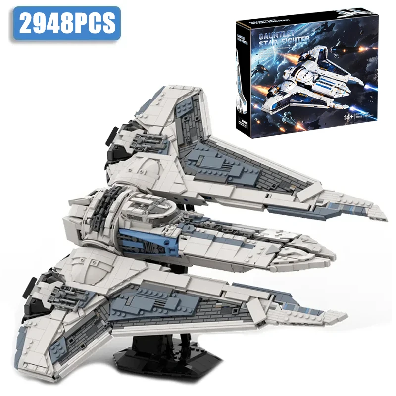 MOC-188327 2948PCS Fighter Transport Vehicle Assembly Building Blocks Model Boys Puzzle Education Birthday Christmas Toy Gifts