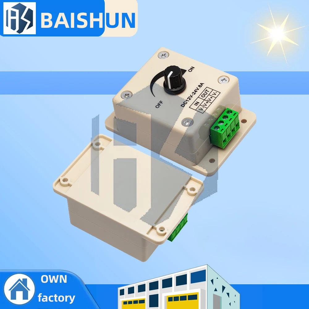 Dc 12V/24V 8A Singl…