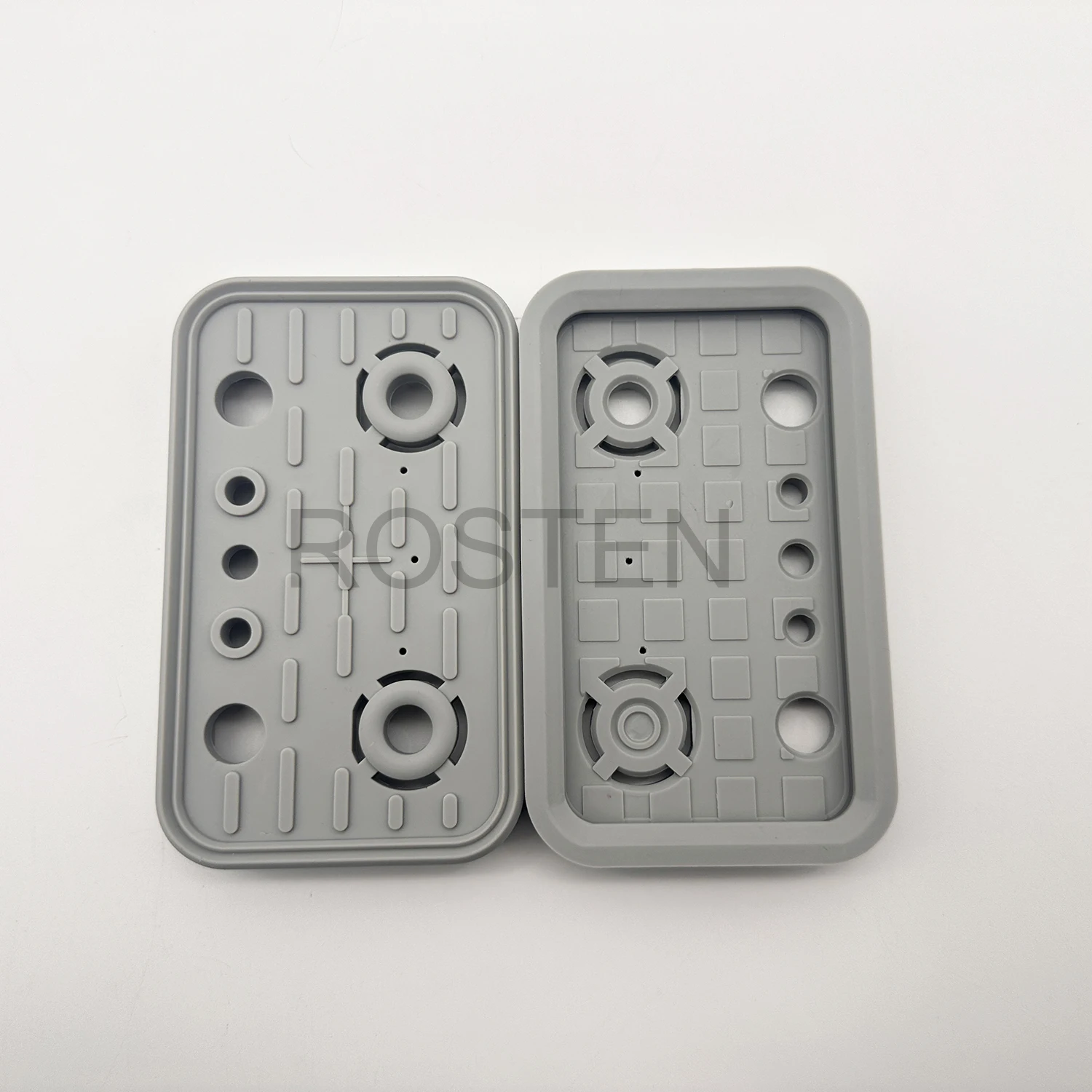 Imagem -04 - Rubber Cup Pods Placas de Substituição para Roteadores Cnc Tampa de Almofada de Vácuo Centro de Usinagem Homag Ptp160 125x75x17 mm Peças