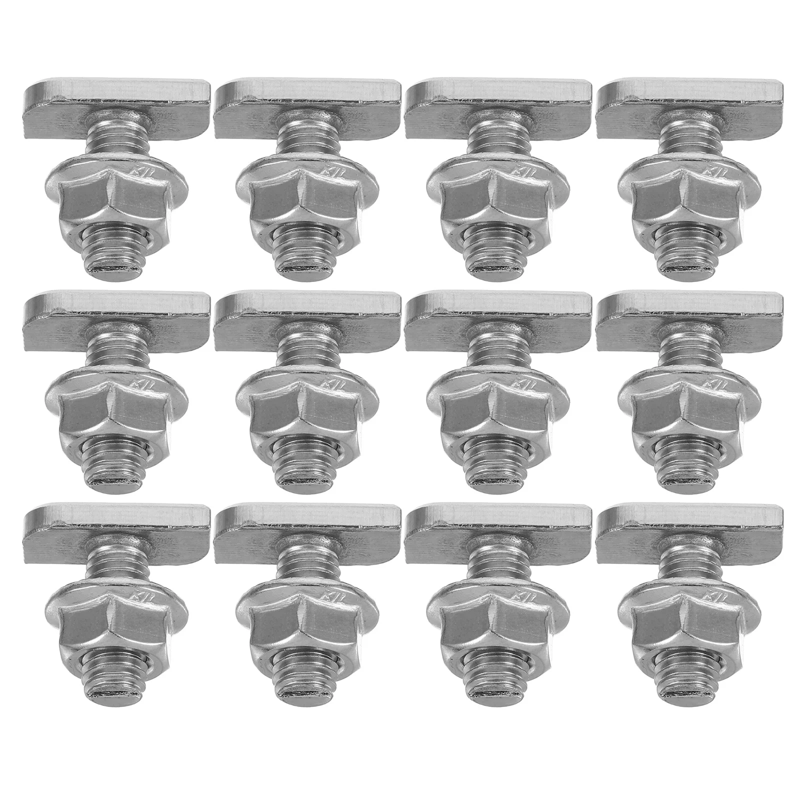 

10Sets Stainless Steel T-Shaped Bolts M8 Thread Sliding Mounting Hydrofoil T Slot Flange Bolts M8 Thread T-Slot Sliding Bolt