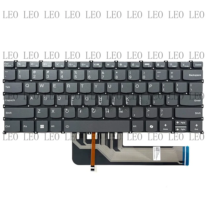 MY New Internal US Keyboard Backlit for IdeaPad 5 2-in-1 14AHP9 83DR 14IRU9 83DT
