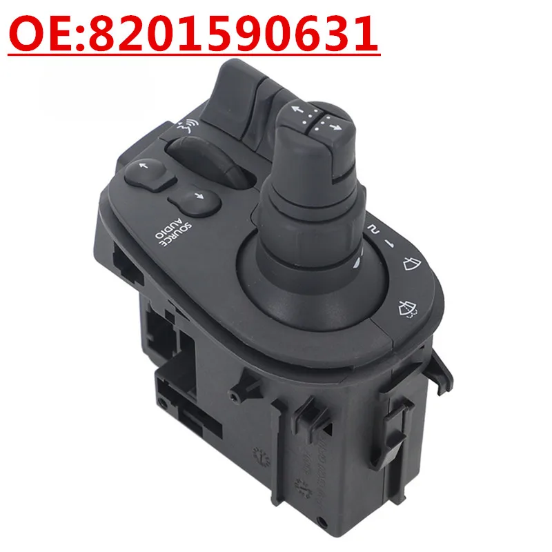 

OE: 8201590631 Подходит для 2005-2012 Renault, переключатель рулевой колонки стеклоочистителя, переключатель указателя поворота, переключатель стеклоочистителя