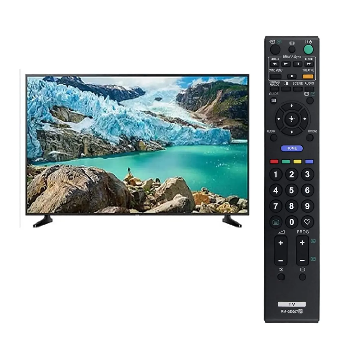 [AAAE 2026] Reemplace el control remoto RM-GD007 para TV -20S4000 -26S4000 -32V4000 -32W5500 -37S4000 -40E4500 -40W4000