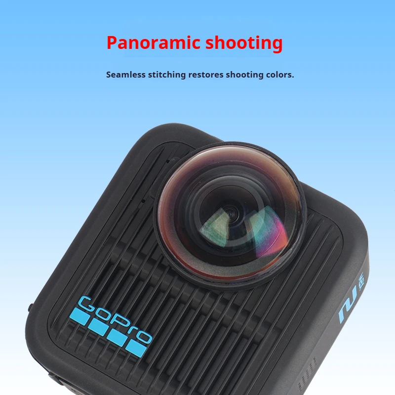 Ochraniacz obiektywu do GoPro Max 2, optyczny obiektyw, wysoka rozdzielczość, wysoka przepuszczalność światła, odporny na zarysowania i upadki — zdjęcie produktu 5