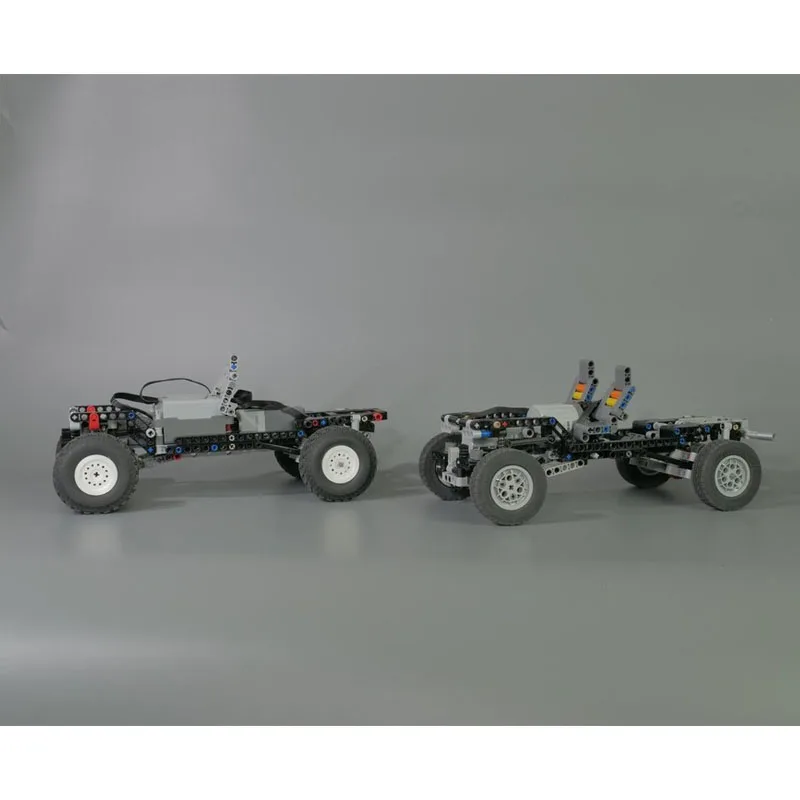 MOC-127170 New Classic Cargo Transport Small Truck Building Block Model, 1255 Parts, Boys' Children's Birthday Gift Toy