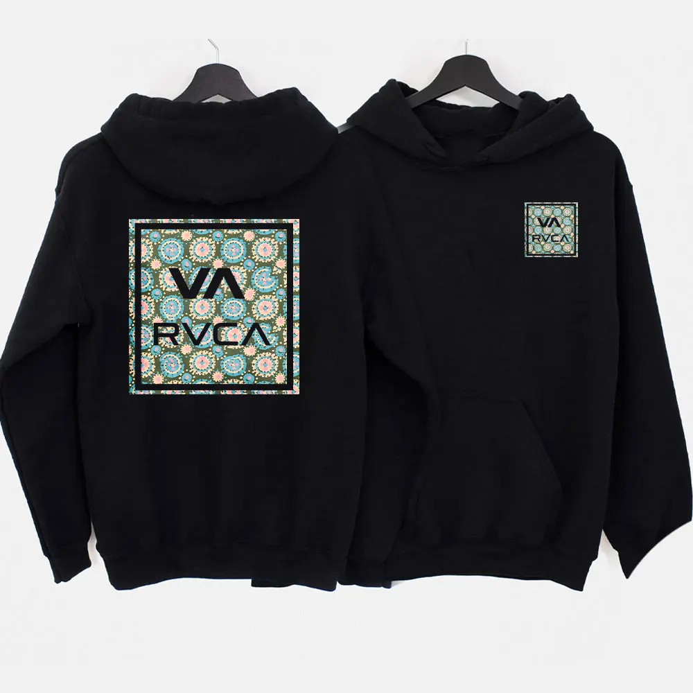 Bluzy z kapturem Camiseta Hombre RVCA Męskie Grafika Męska Odzież na prezent Streetwear Nowość Bluzy i bluzy Zimowe swetry z długim rękawem