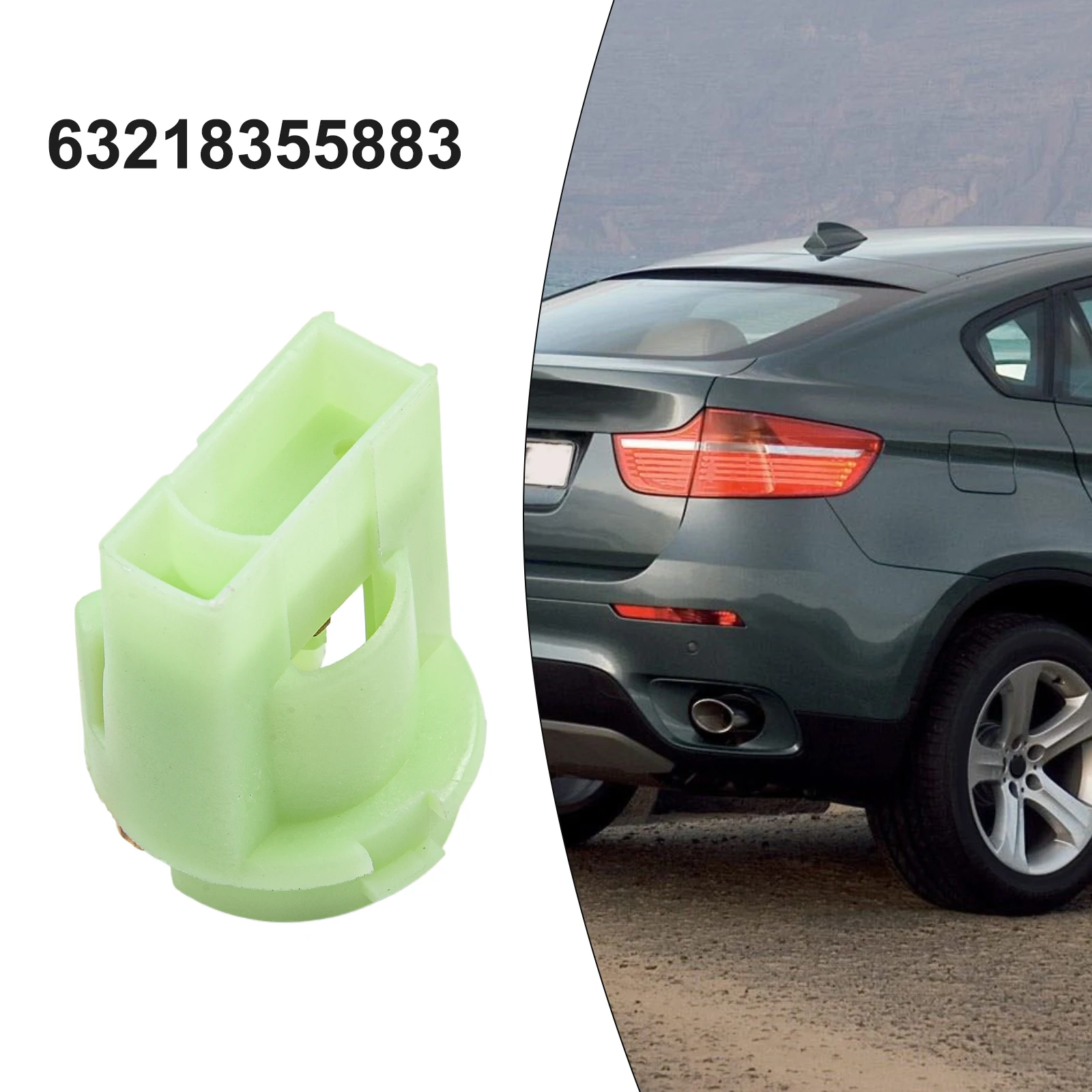 Car Tail Light Bulb Socket For BMW E30 E32 E34 E38 E71 63218355883 Rear Lights Holder Replacement Auto Accessories