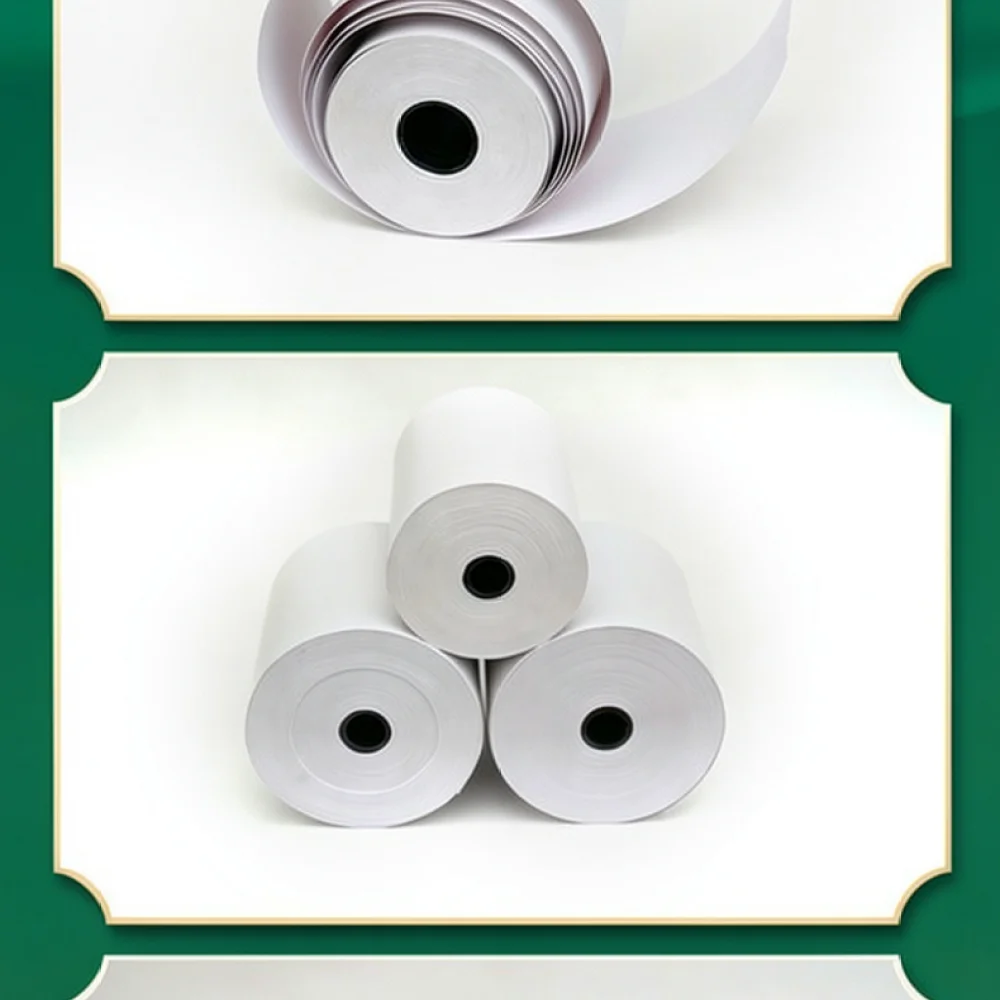 Thermal Cash Register Paper Roll For Kechang Pos Machine Printing Supplies Restaurant Food Order Receipt Paper Durable Roll