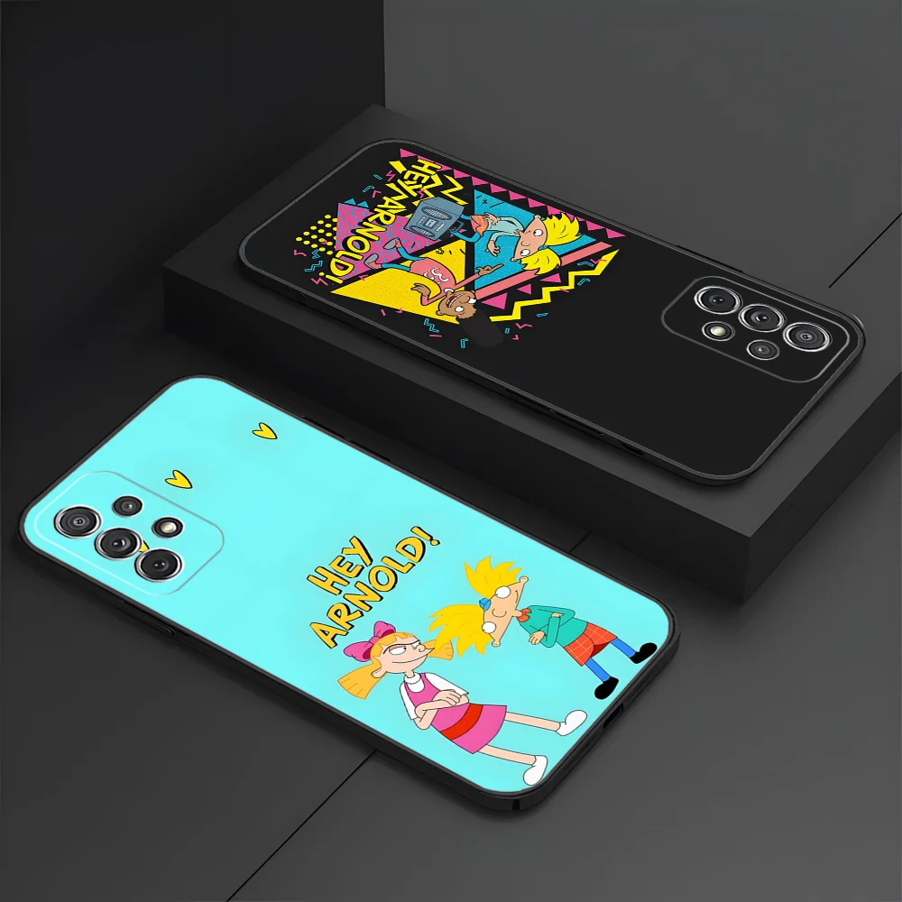 

Cartoon Hey Arnold Phone Case 2023 New For Samsung S23 Ultra Plus S10 S20 S21 FE S30 S22 Pro Note 20 Shell Cover